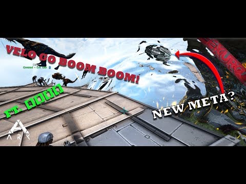 []VELO[]BOMB[] NEW META[]?? 3 Man PvP Servers - Ark: Survival Evolved MTS