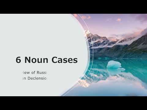 28. Review of 6 Noun Cases in Russian