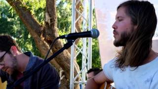 Moon Taxi - Run Right Back Acoustic at the FM94/9 Sapporo Coachella Broadcast Compound