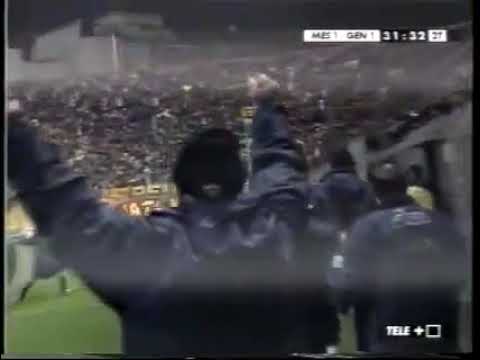 Messina-Genoa 2-1 21 marzo 2003 27ª giornata Serie B 2002-2003 (Telecronaca Compagnoni TELE+)