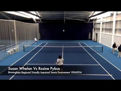 Susan Whelan Vs Rosine Pybus: Birmingham VI Tennis Tournament 10/04/2016