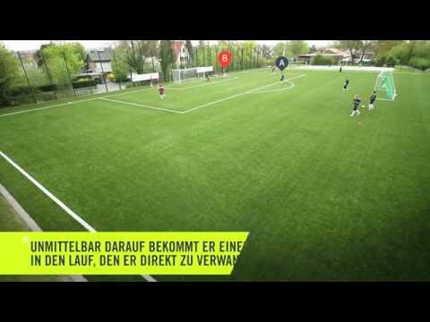 2 gegen 1 nach Doppeltorschuss mit Umschalten - taktikr