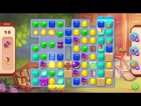 Homescape（夢幻家園）level 2431 沒有使用道具，no boosters