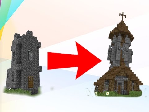 How To TRANSFORM - Minecraft Village Church!