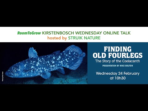 'Finding Old Fourlegs' presented by Prof Mike Bruton