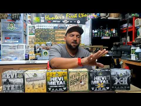Choosing the right HEVI SHOT shells for waterfowl hunting.