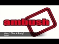 Ambush - Wasn't That A Party