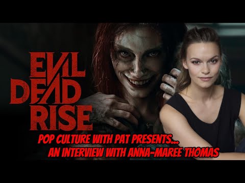 Anna-Maree Thomas talks Evil Dead Rise Opening Title Sequence, playing a Deadite + MUCH more!!