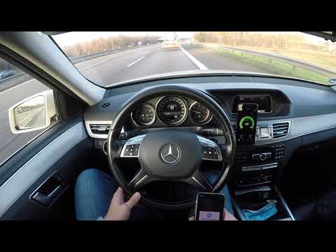 POV MERCEDES E200 CDI TAXI