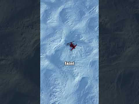 Steepest ski slope in France🇨🇵🤯