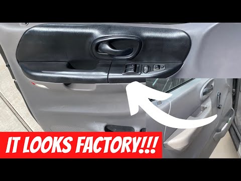 Manual to Power Window Conversion Using OEM Electric Panels and Universal kit