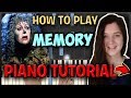 How To Play "Memory" by Lloyd Webber- Easy Piano (Synthesia) [Piano Tutorial] [HD]