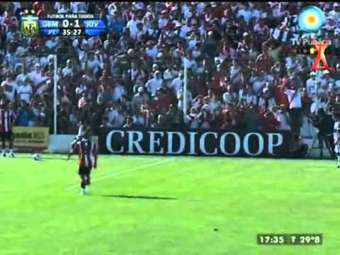 G. Brown 0 - River 1.(GOL DE OCAMPOS)