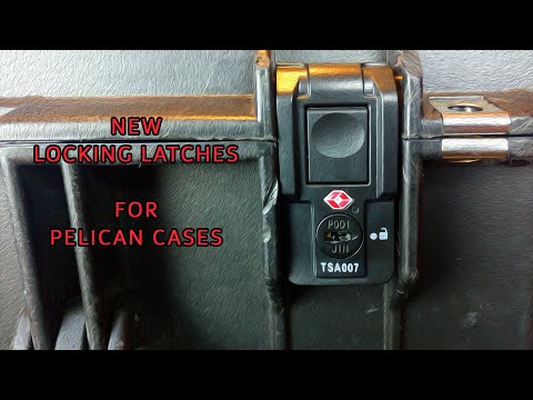 New Locking Latches for Pelican Cases