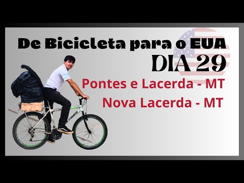 Nova Lacerda - Mato Grosso | JBS (Friboi) Filhote de Sucuri | Brasil X EUA de Bicicleta.