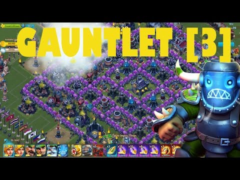 Cloud Raiders - The Gauntlet [3] vs. Fully Upgraded Stronghold 10