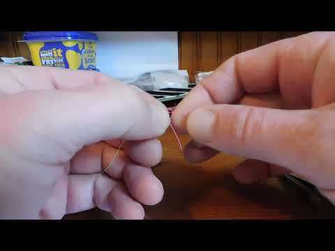 How to make a micro perfection loop for a Euro Nymphing sighter.