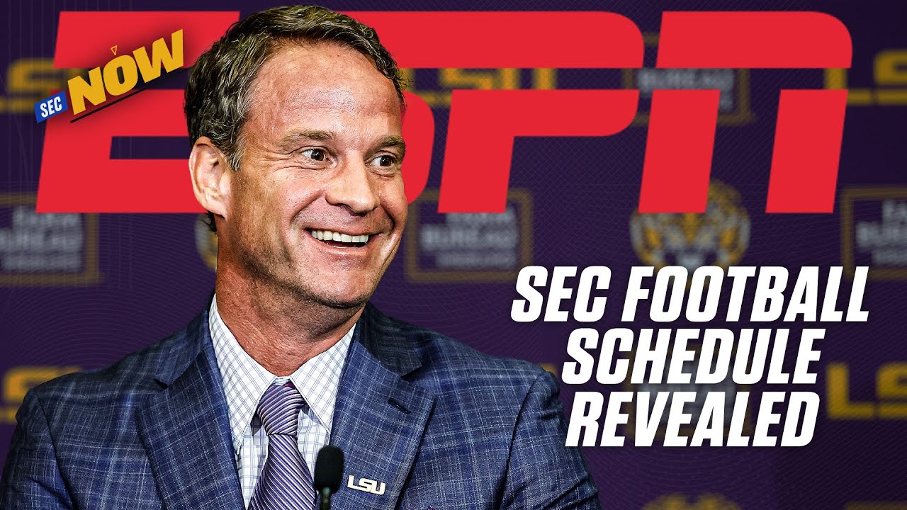 2026 SEC Football Schedule REVEALED 👀 | ESPN College Football