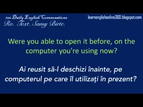 Conversatii în Englezā. Lectia. 91. Probleme ale computerului