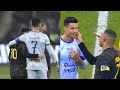 Ronaldo Shows Respect to Messi and PSG Players