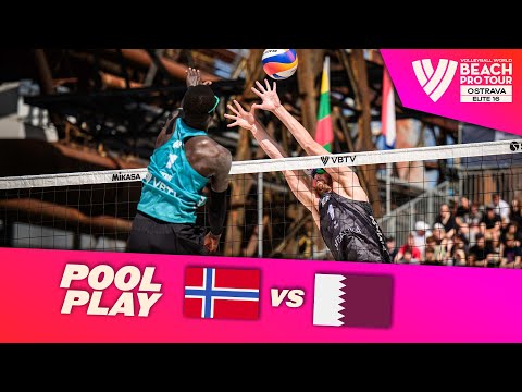Mol, A./Sørum, C. vs. Cherif/Ahmed - Pool Play Highlights | Ostrava 2024 #BeachProTour
