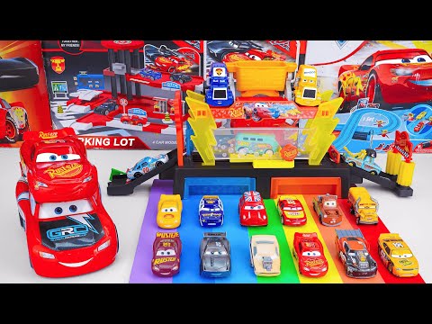 Disney Pixar Cars Toys Unboxing Review | Mattel Disney Pixar Cars Color Changers Car Wash Playset
