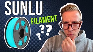 Sunlu Filament Review - The Best 3D Print Filament?