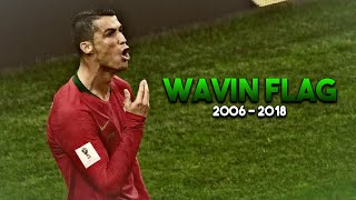 Download lagu Cristiano Ronaldo • K'naan - Wavin Flag | Skills and Goals | World Cup 2006-2018 mp3