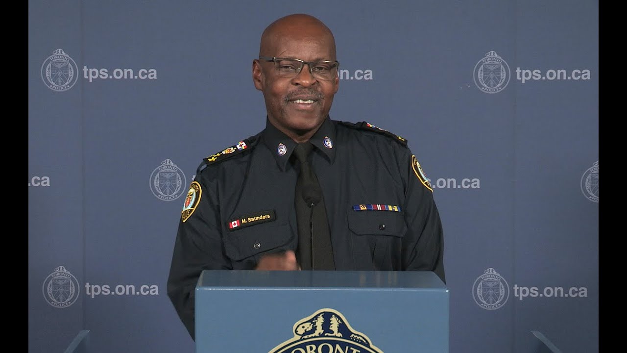 Chief Mark Saunders Announces Retirement from TPS