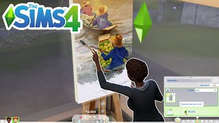 How To Sell Paintings (Sell Art) - The Sims 4