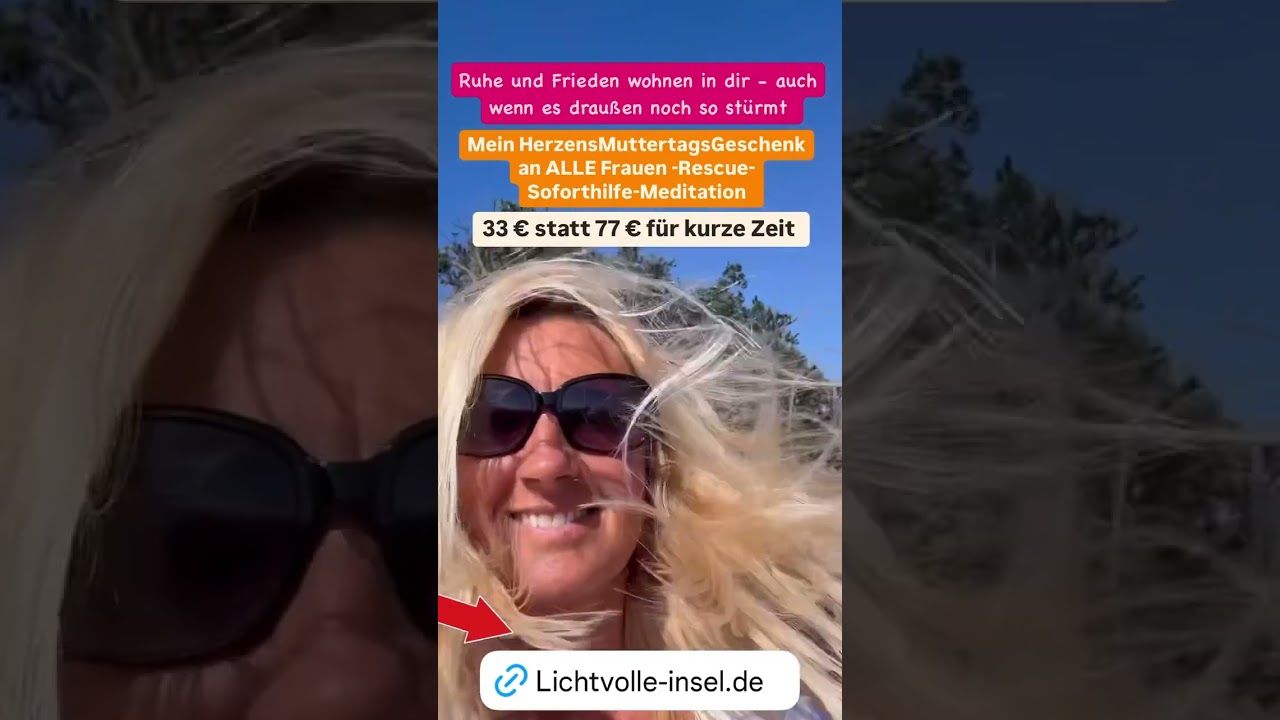 Komm  in deine Mitte und bleib nicht in deinem Gefühlschaos hängen. www.lichtvolle-insel.de Hörprobe