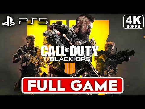 CALL OF DUTY BLACK OPS 4 Gameplay Walkthrough Specialist Campaign FULL GAME [4K 60FPS PS5]