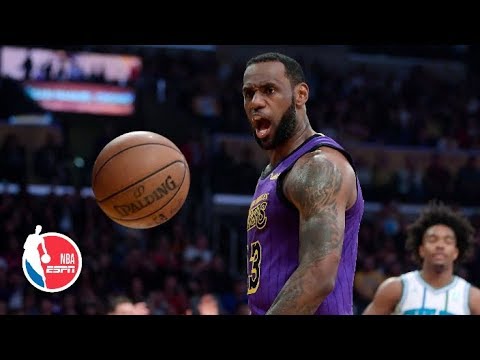 LeBron drops 27 points as the Lakers defeat Kemba Walker and the Hornets 129-115 | NBA Highlights