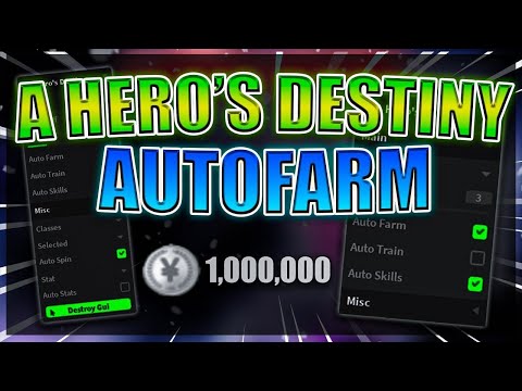 Roblox Best Script A Hero Destiny 2025
