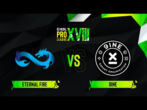 Eternal Fire vs. 9INE - Map 1 [Anubis] - ESL Pro League Season 18 - Group D
