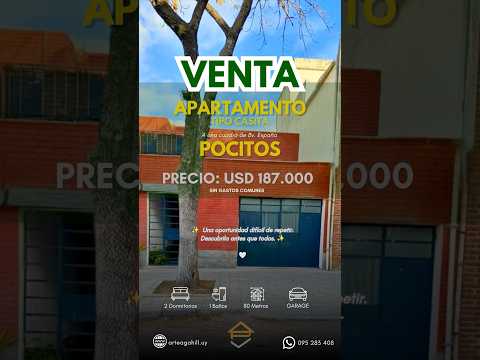 Video de YouTube - VENTA | Apartamento de 2 dormitorios con Patio y Garage | POCITOS | A Pasos de Bulevar España y metros del cruce con Bulevar Artigas