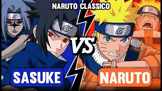 NARUTO vs SASUKE: A BATALHA DEFINITIVA (QUEM VENCE?)