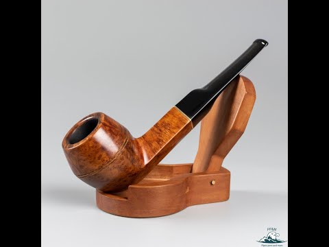 Savinelli Oscar Dry Smooth Straight Bulldog Saddle Stem (504) 6mm