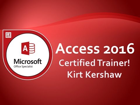 Microsoft Access 2016 Tutorial for Beginners – How to Use Access Part 4