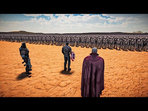 CAPTAIN AMERICA, DOCTOR STRANGE, & CROSSBONES VS 1,000,000 ZOMBIES - Ultimate Epic Battle