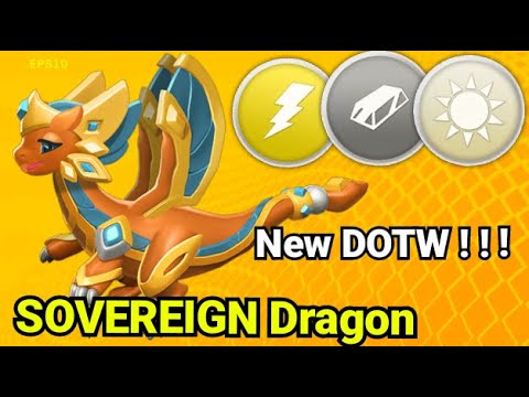 New DOTW / Sovereign Dragon / How to breed / Dragon Mania Legends / Dml