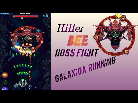 Galaxiga boss fight level 70 |(killer bee)| Galaxiga Running |