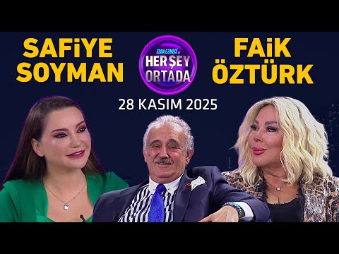 Esra Ezmeci ile Her Şey Ortada 28 Kasım 2025 | Safiye Soyman - Faik Öztürk