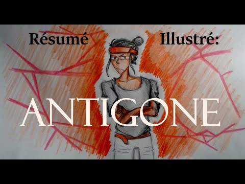 Résumé illustré - Antigone (Anouilh)