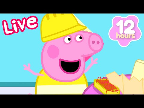 🔴 LIVE! Peppa Pig's Learning Adventures! 🍦 Peppa's Playgroup: Little Learners 🐷 Kids Cartoons