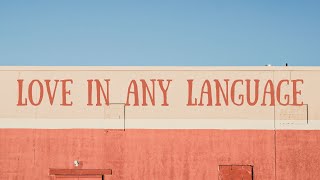 LOVE IN ANY LANGUAGE || MINUS ONE