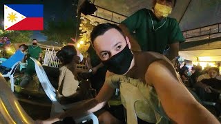 $2 Intense Street Massage Philippines Night Market 🇵🇭