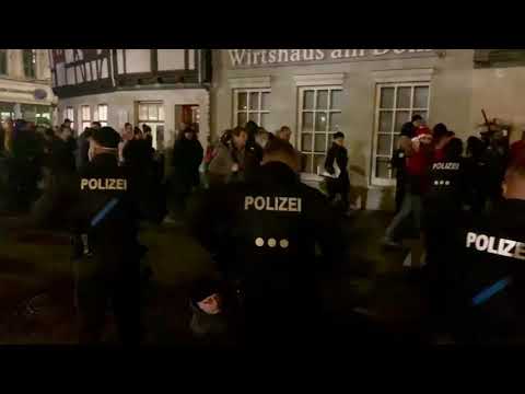 Erfurt, Corona und dir Polizei SEIN VATER