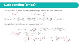 Binomial expansion 2