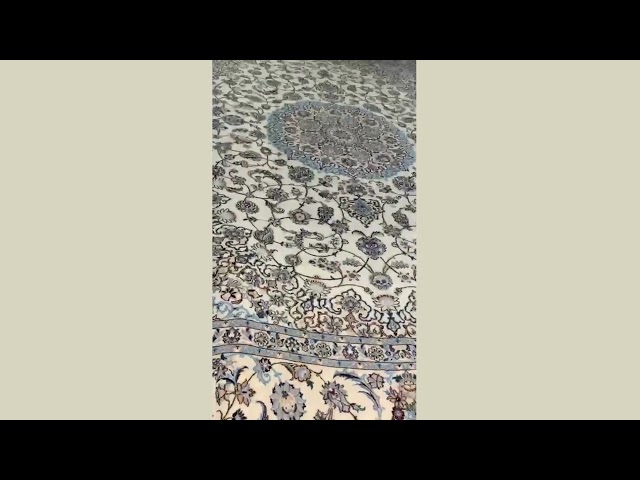 سجاد ايراني نائين صوف وحرير - صناعة و نسيج يدوي |...